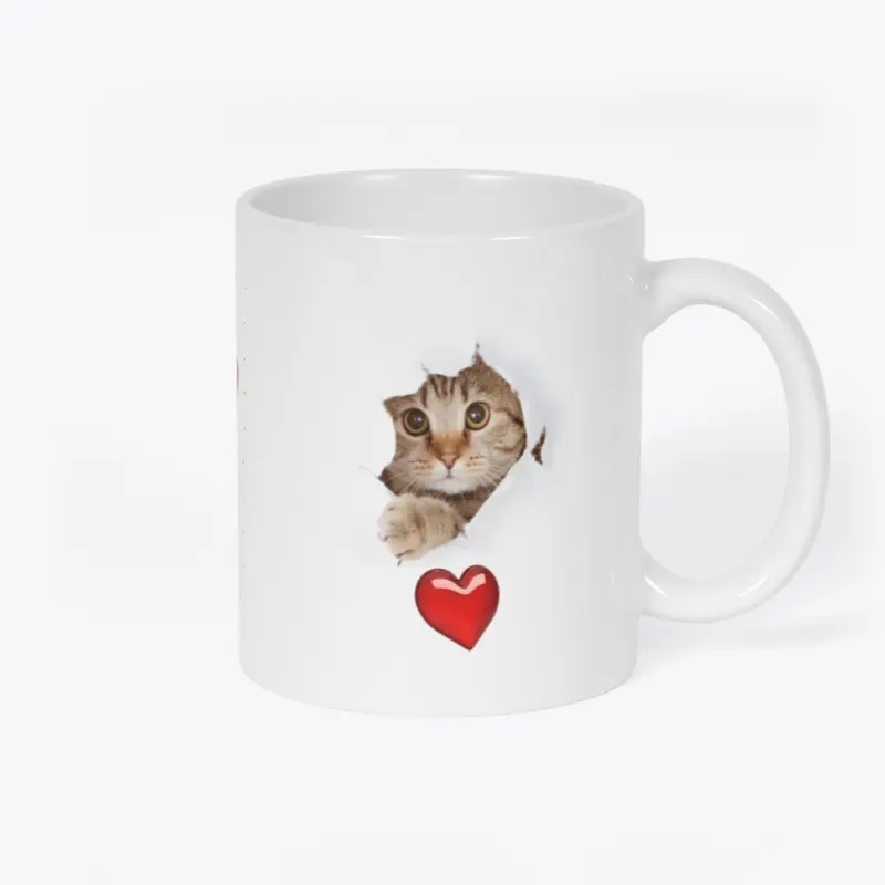 BILLY ROSE CAT LOVERS MUG