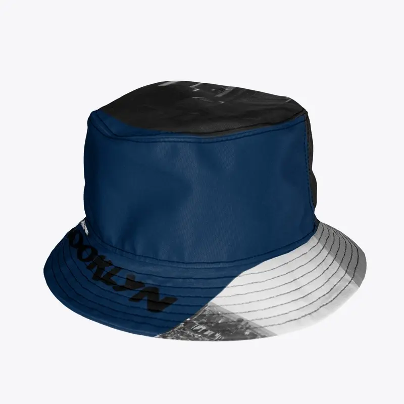 BILLY ROSE (NEW) NAVY BLUE BUCKET HAT 