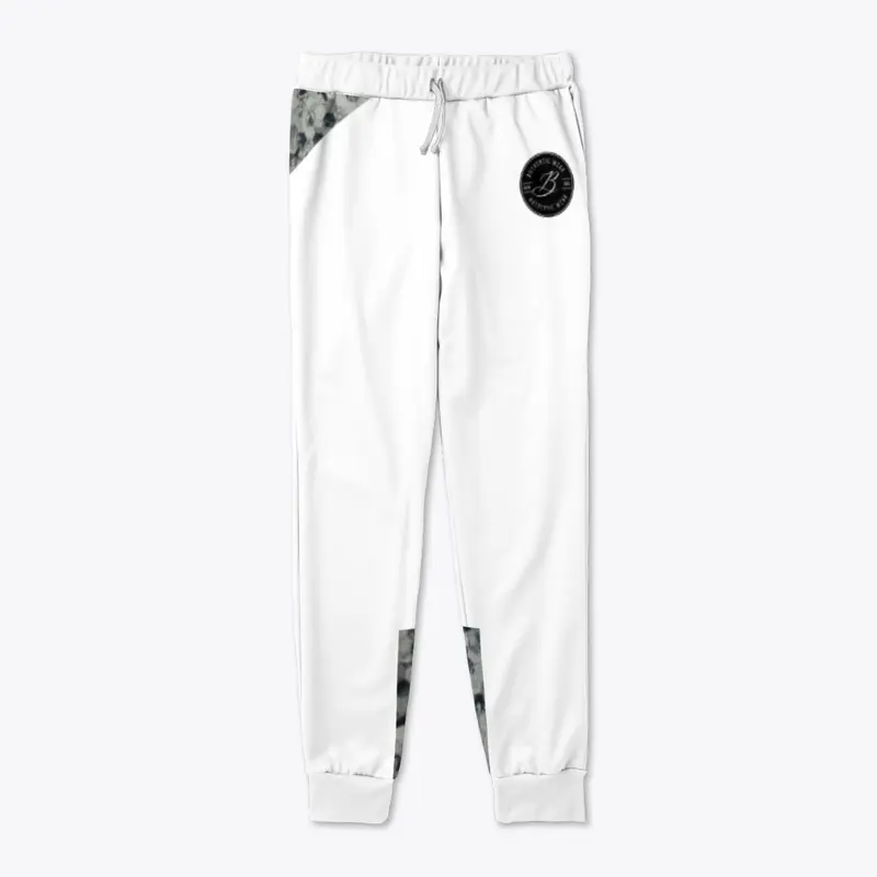 BILLY ROSE (NEW) WHT/GREY SWEATPANTS