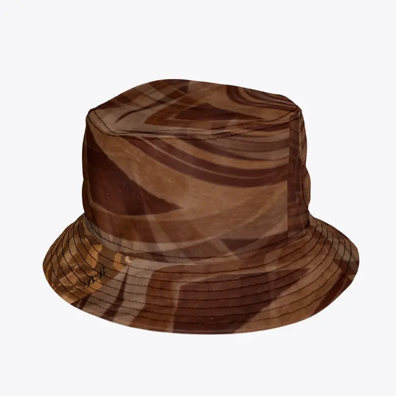 BILLY ROSE COCO BROWN BUCKET HAT