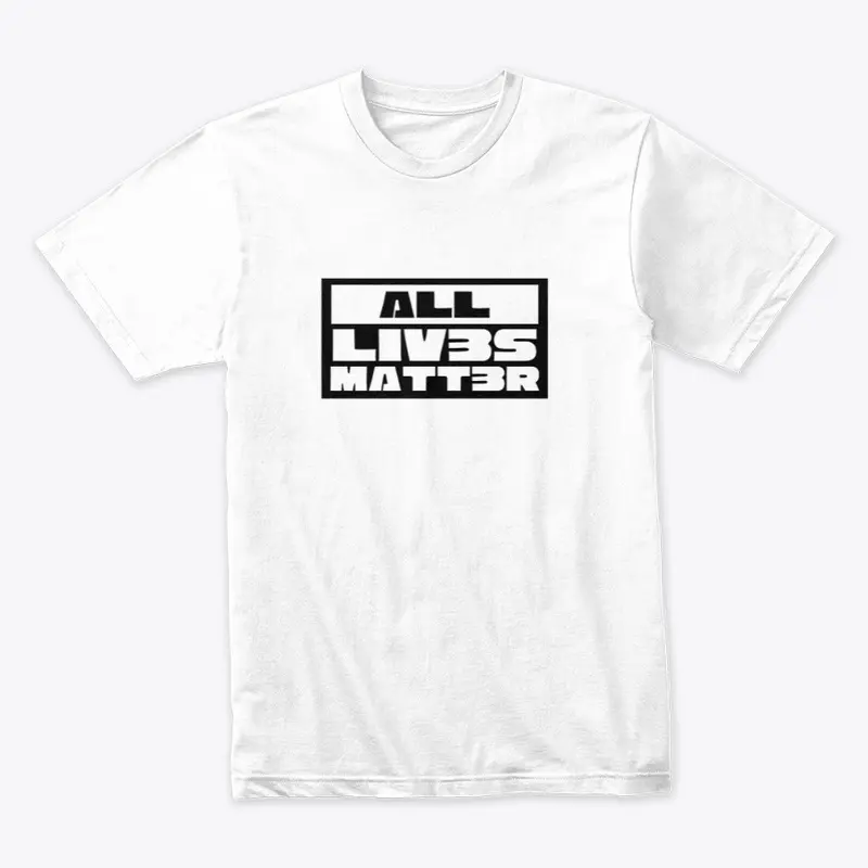 BILLY ROSE ALL LIVES MATTER T-SHIRT