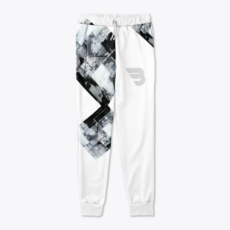 BILLY ROSE (NEW) BLK/WHITE SWEATSUIT