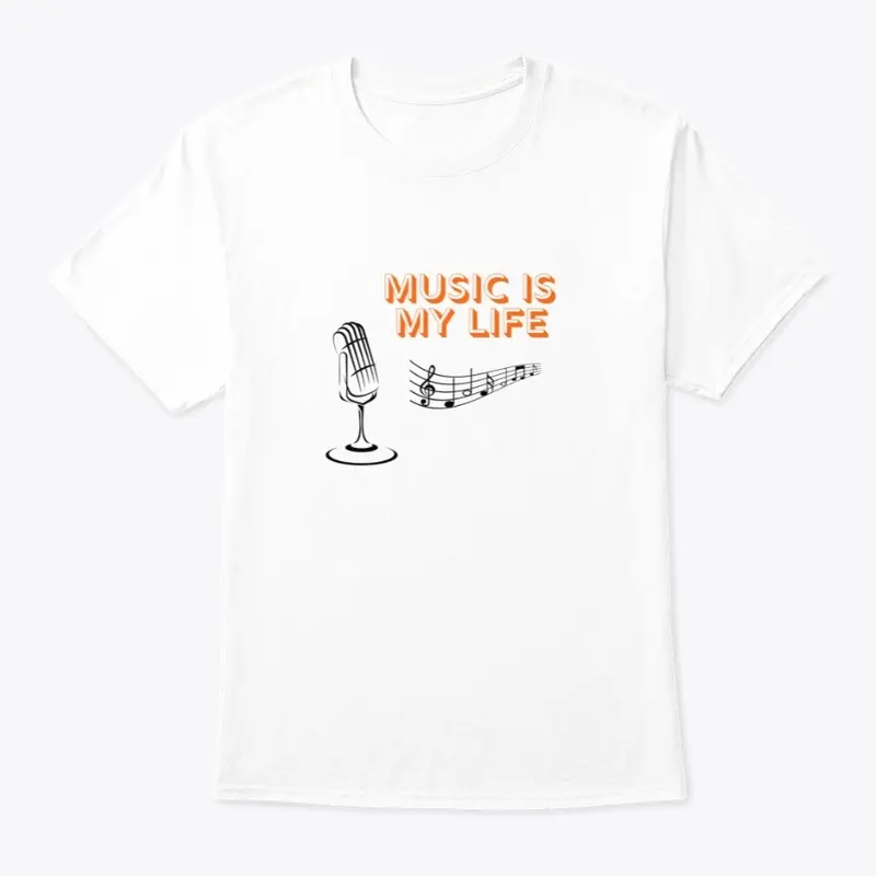 BILLY ROSE MUSIC IS MY LIFE T-SHIRT