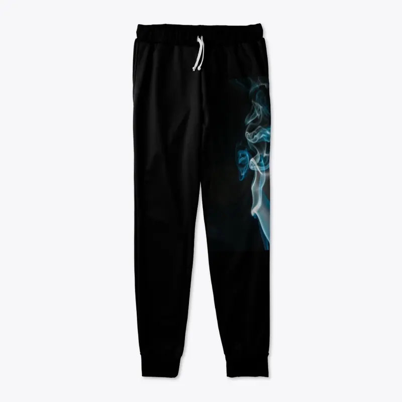 BILLY ROSE BLK & BLUE SMOKE SWEATS