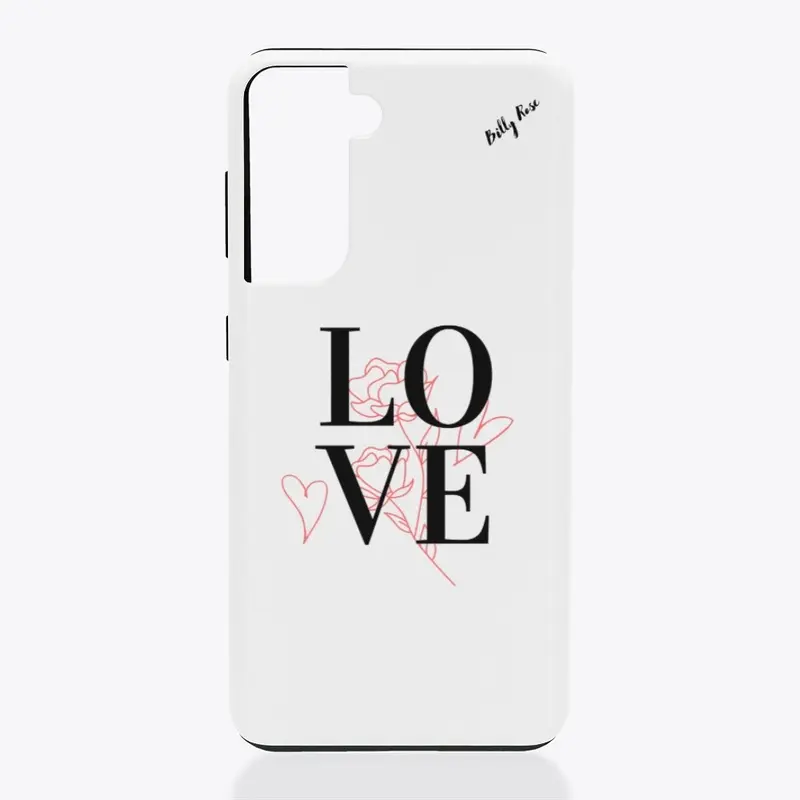 BILLY ROSE PEACE & LOVE PHONE CASE