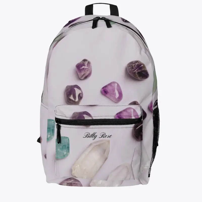 BILLY ROSE LAVENDER STONE BACKPACK