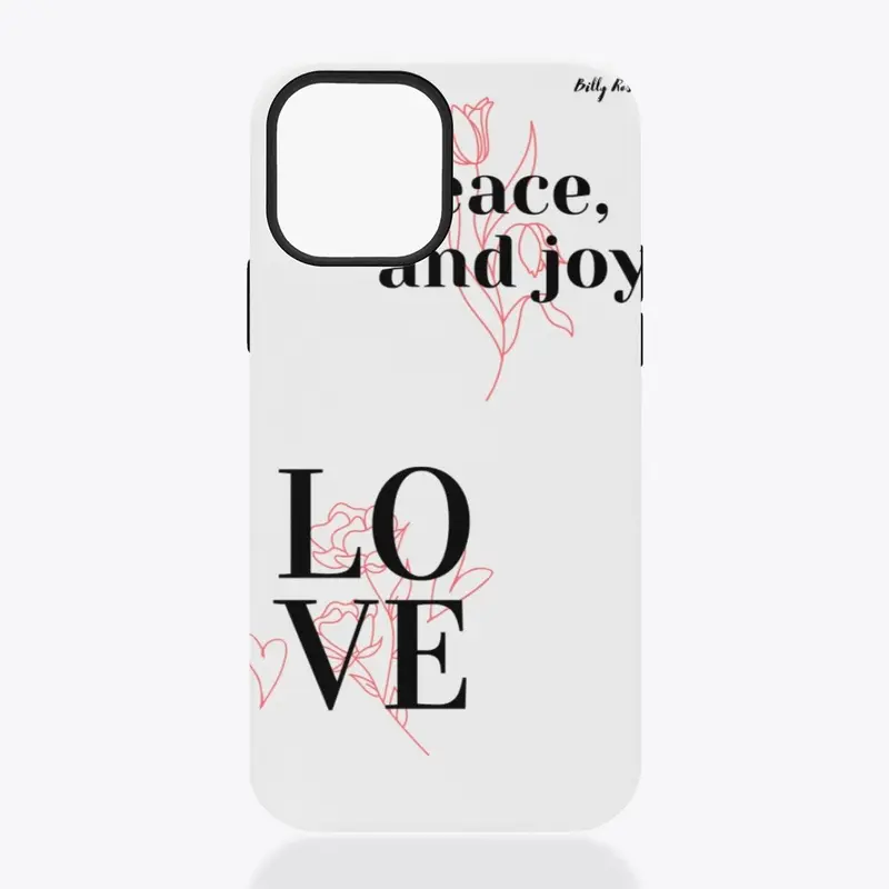 BILLY ROSE PEACE & LOVE PHONE CASE