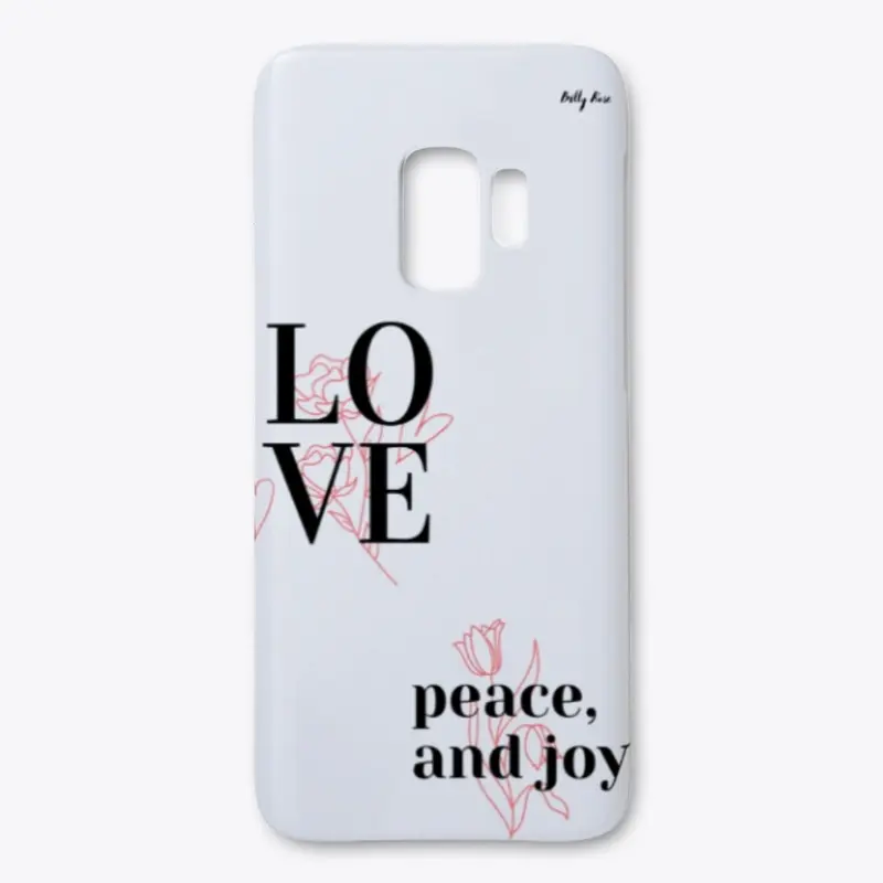 BILLY ROSE PEACE & LOVE PHONE CASE